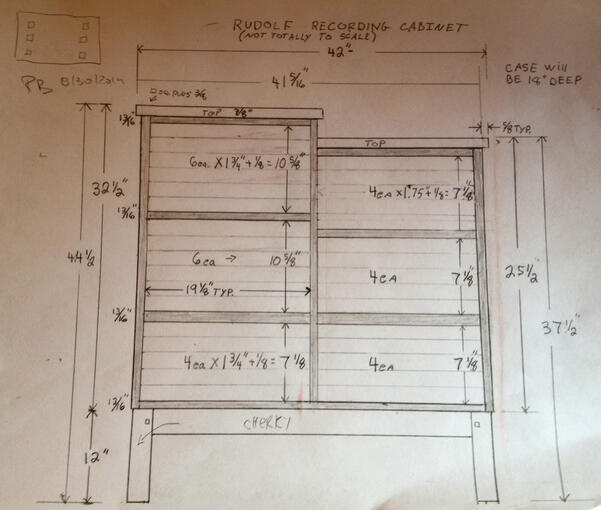 Audiophile Cabinet - Design
